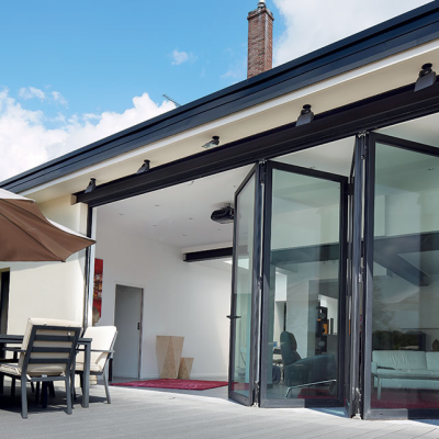 CỬA ĐI MỞ XẾP TRƯỢT GẤP