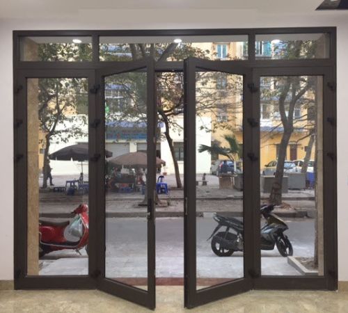 CỬA ĐI MỞ QUAY 4 CÁNH