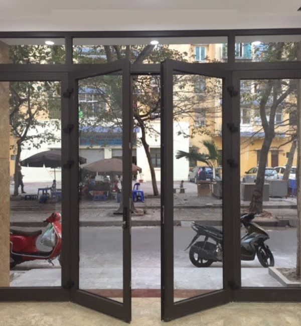 CỬA ĐI MỞ QUAY 4 CÁNH