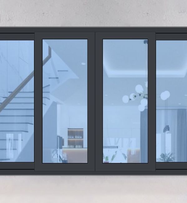 Cửa sổ 4 cánh lùa 